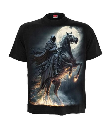 T-shirt shadow rider adulte noir Spiral Direct