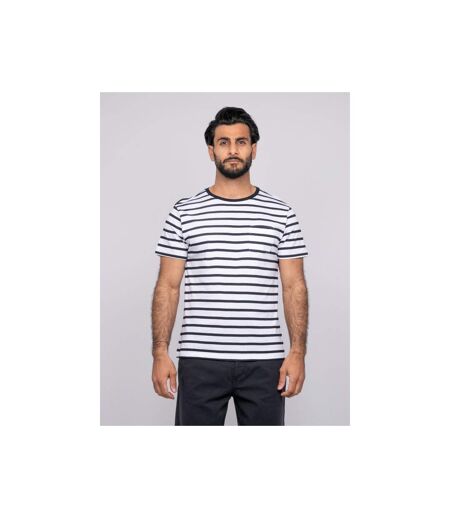 T-shirt manches courtes rayures NAFRO