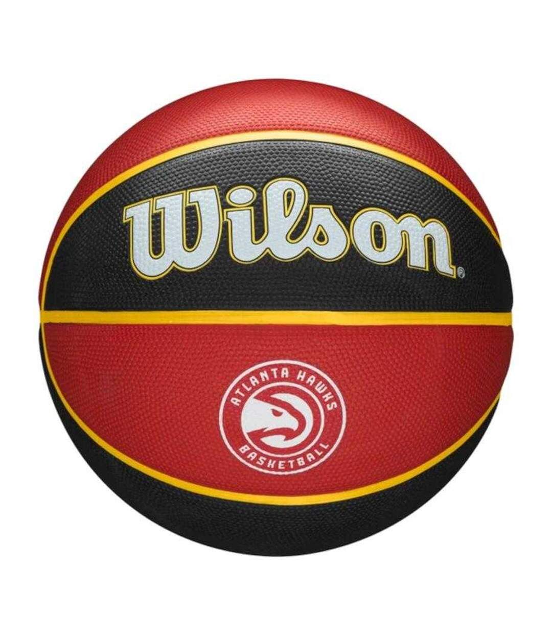 Ballon De Basket Motif/style Nba Atlanta Hawks Taille 7 Rouge Wilson-1