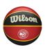 Ballon De Basket Motif/style Nba Atlanta Hawks Taille 7 Rouge Wilson-1