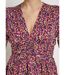 Robe courtes en voile imprimé arty-3