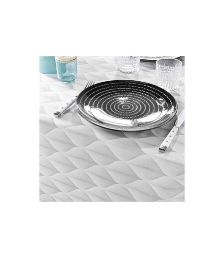 Nappe Antitache Imprimé Kalini 150x240cm Gris