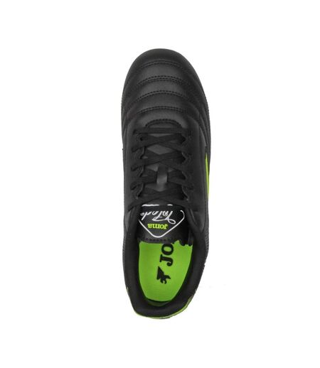 Childrens/kids Toledo Firm Ground Football Boots Black Joma