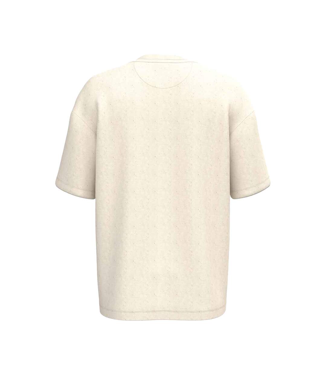 Mens French Terry T-shirt Raw Natural Native Spirit-2