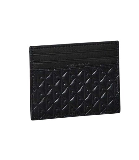 Porte-cartes Motif/style Monogramme Taille Unique Noir Calvin Klein