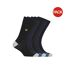 Pack Of 5  Mens Crew Socks  Black Lyle & Scott-1