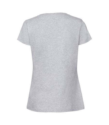 Fruit Of The Loom Womens/Ladies Ringspun Premium T-Shirt (Taupe Gray)