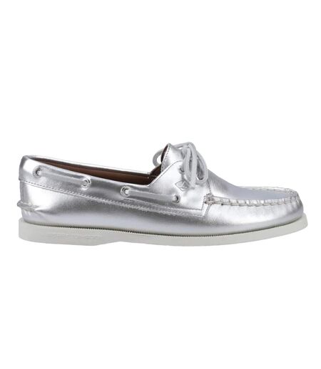 Chaussures Bateau Authentic Femme Argenté Sperry