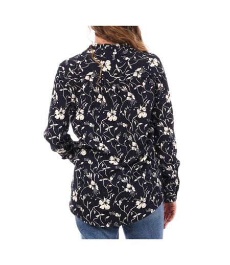 Chemise marine à motifs femme jacqueline de yong karla - xs