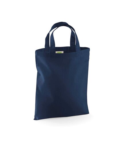 Westford Mill Mini Reusable Tote Bag (French Navy) (One Size)