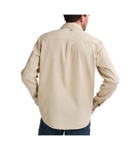 Chemise beige homme petrol industries shirt - 3xl