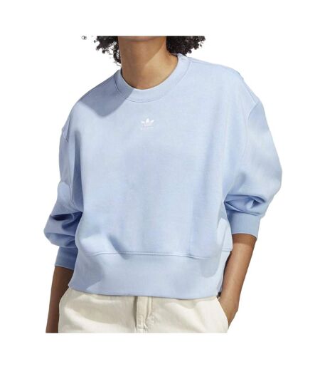 Sweat Bleu Femme Adidas IK7694 - L