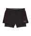 Mens Hyrox Performance 2 In 1 Running Shorts  Black Puma-2