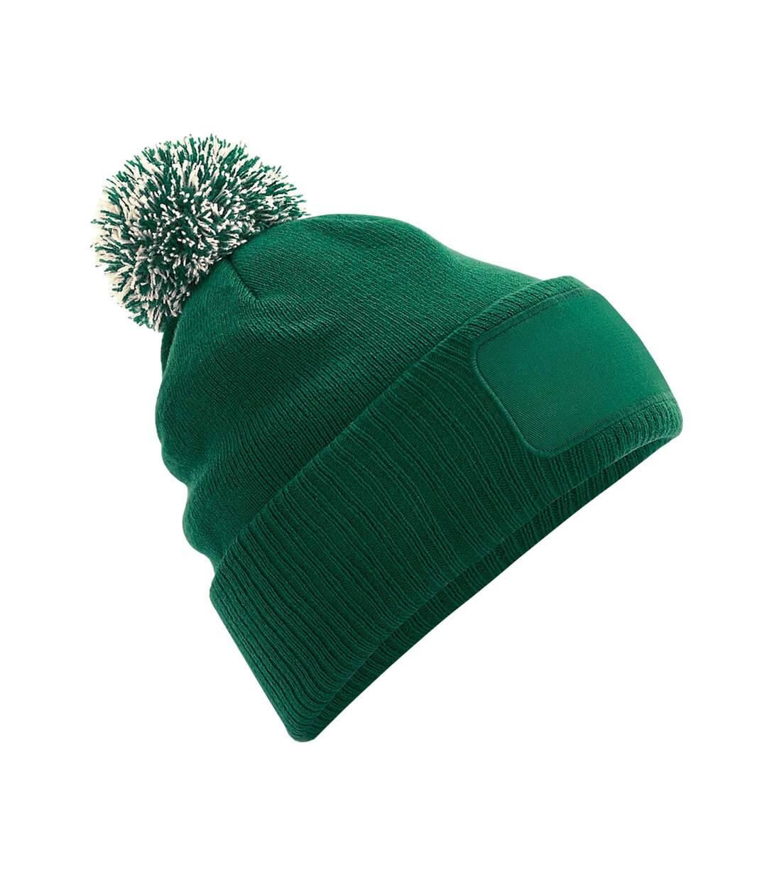 Bonnet Unisexe Pour Adultes Snowstar Printers Vert Blanc Beechfield-1