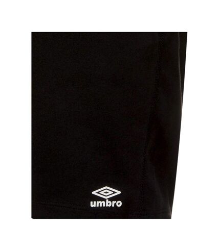 Mens pro fleece shorts black/white Umbro