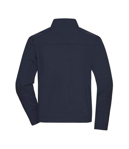 Veste Softshell Homme Bleu Marine James And Nicholson