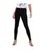Womens/ladies Skinny Jeans Black Only-2