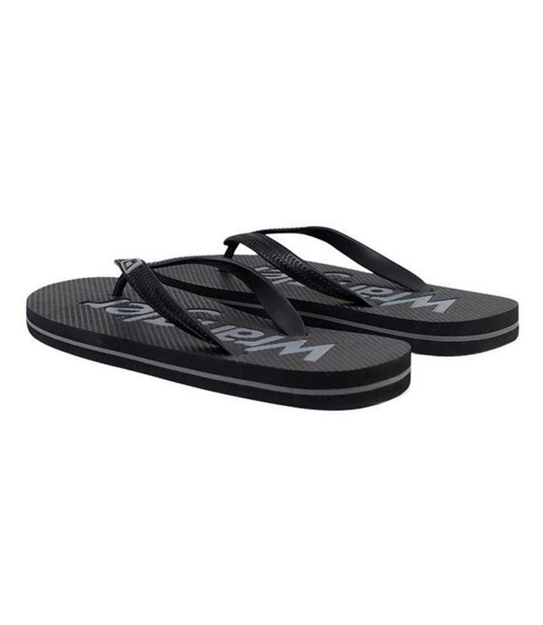 Tongs Motif/style Logo Cole Homme Noir Wrangler-2