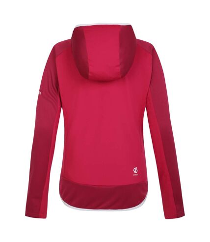 Dare 2B Womens/Ladies Traversing Core Stretch Midlayer (Berry Pink) - UTRG9945