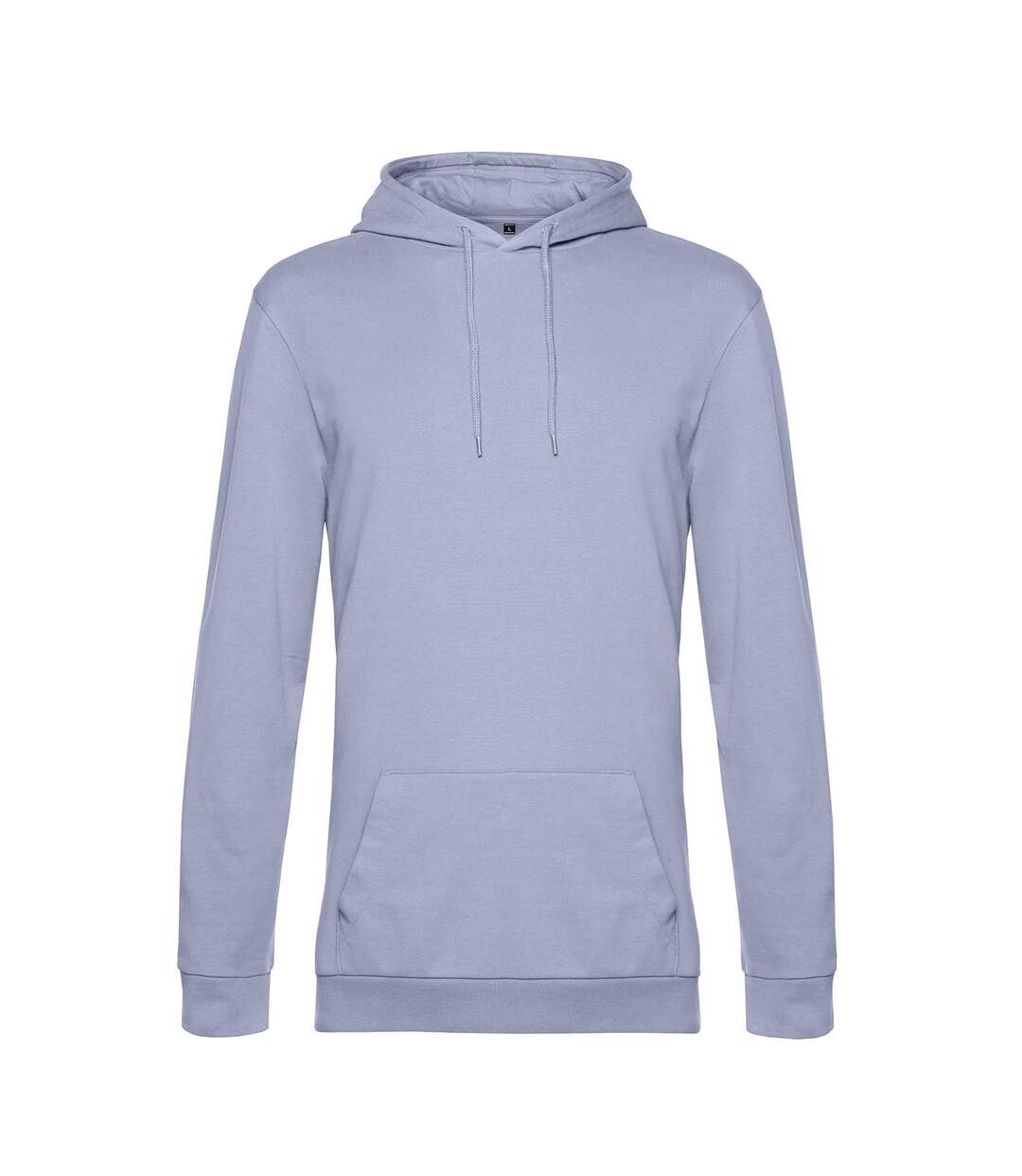 Sweat À Capuche Motif/style Uni Homme Lavande B&C-1