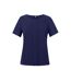 Blouse Manches Courtes Verona Femme Bleu Marine Brook Taverner-1