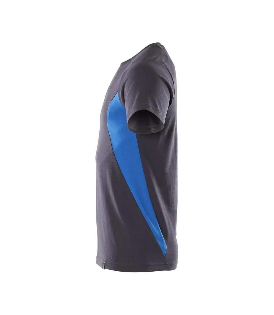 T-shirt Motif/style Détail Contrasté Accelerate Homme Bleu Marine Foncé Azur Mascot-2