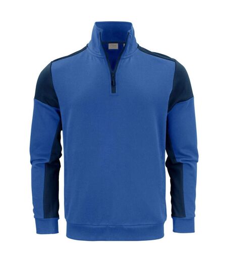 Sweat Motif/style Contrasté Homme Cobalt Bleu Marine Printer PRIME