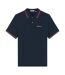 Mens Signature Pique Polo Shirt Dark Navy Ben Sherman-2