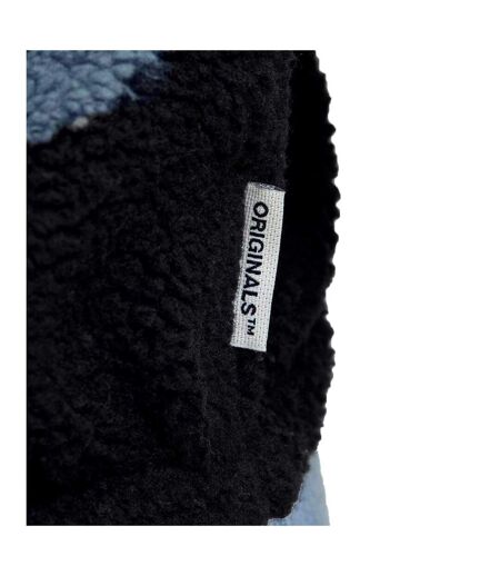 Mens Mountain Teddy Fleece Sweatshirt Black Jack And Jones