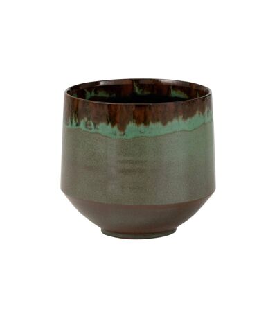 Cache-Pot en Céramique Aline 21cm Vert