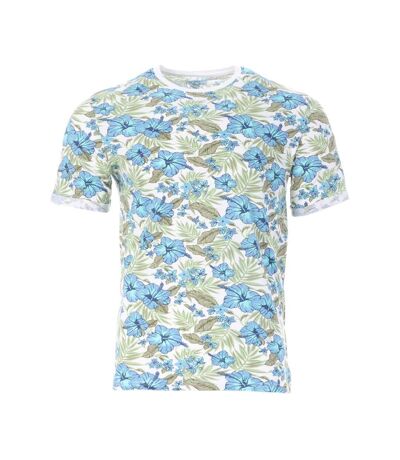 T-shirt Bleu Homme American People Tifon - S