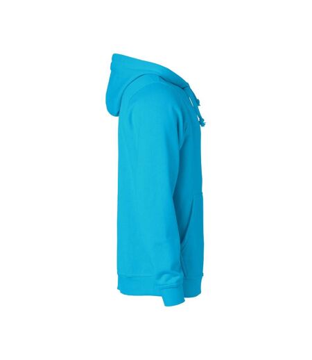 Unisex Adult Basic Hoodie Turquoise Clique