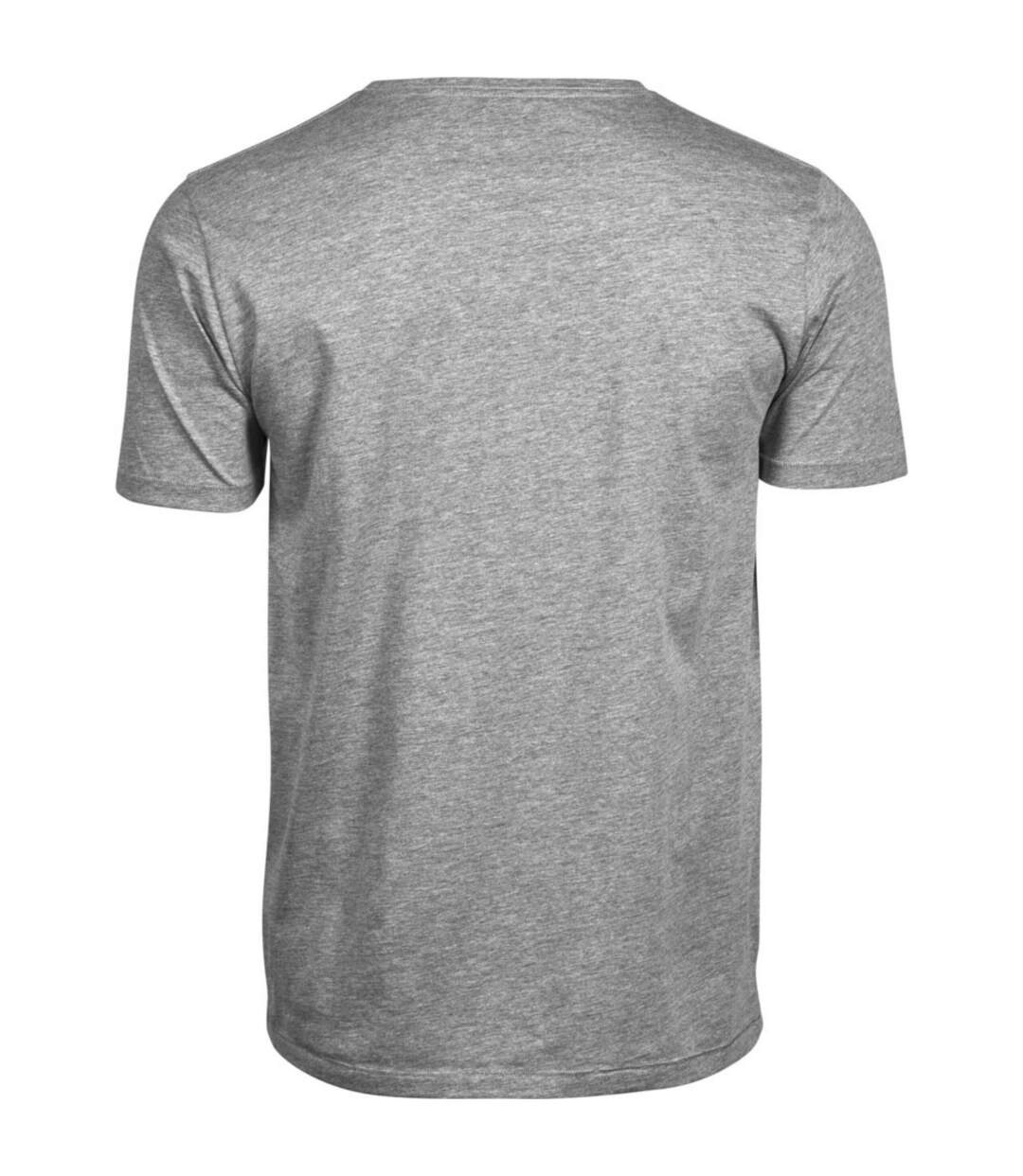 T-shirt luxury homme gris chiné Tee Jays