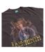 T-shirt Motif Jareth Le Roi Des Gobelins Motif/style Boule De Cristal Adulte Noir Charbon Labyrinth-4