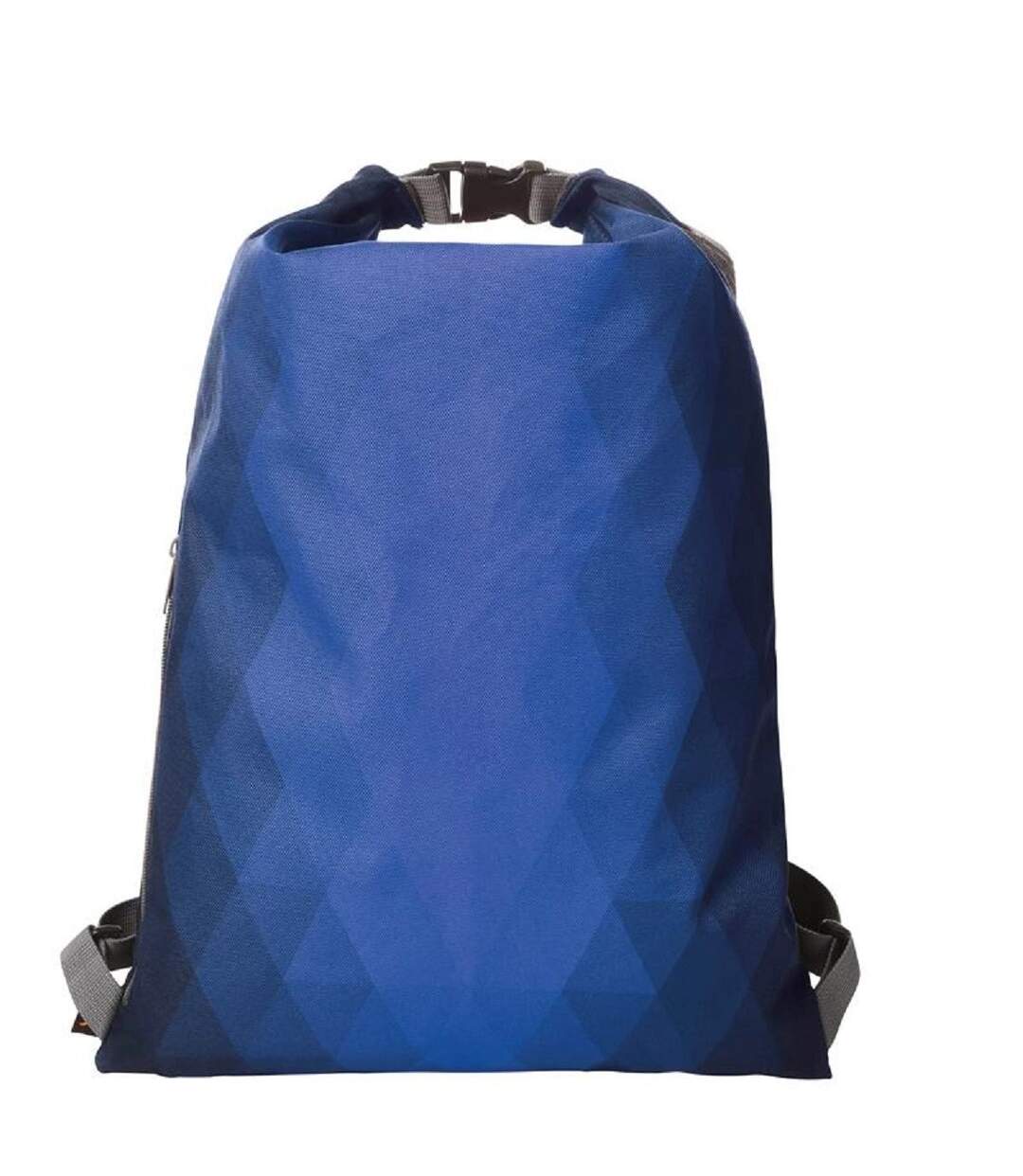 Sac à dos à motifs losanges - 1815000 - bleu-1