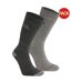 Chaussettes adulte poivre noir / gris foncé Craghoppers-1