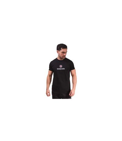 T-shirt Motif/style Logo Homme Noir Lambretta