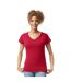 T-shirt Softstyle Femme Rouge Vif Gildan-1