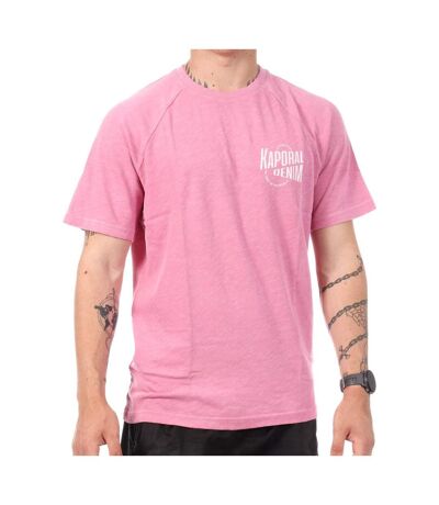 T-Shirt rose homme kaporal jeale