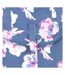 Veste Imperméable Motif/style Floral Femme Bleu Rose Blanc Lazy Jacks-3
