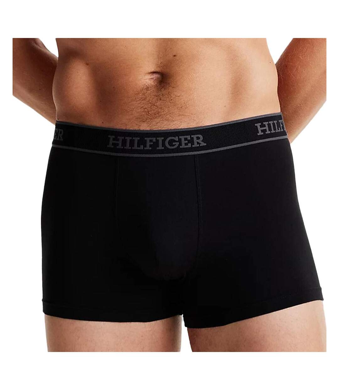 X3 boxers blanc/noir/gris homme tommy hilfiger 3413-2