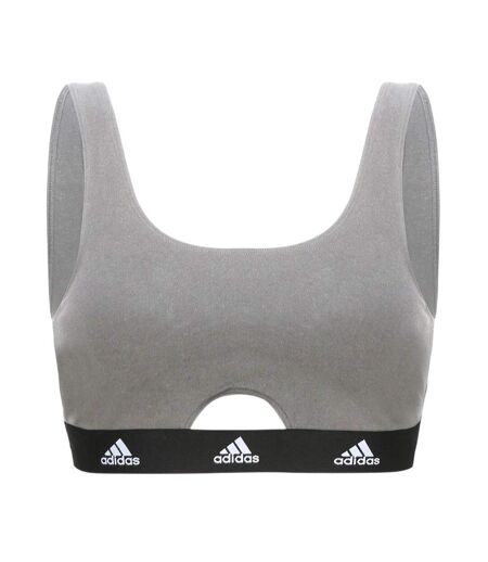 Brassière Femme Gris Chiné Adidas