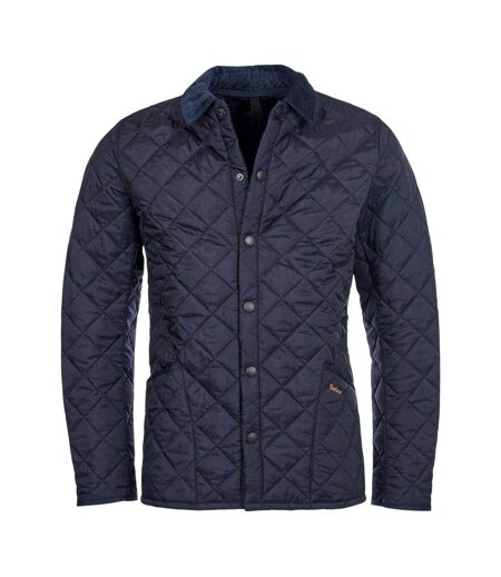 Mens Liddesdale Diamond Quilt Jacket Navy Barbour