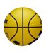 Ballon De Basket Motif/style Nba Lebron James Taille 3 Jaune Wilson-2