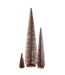 Sapin de Noël Déco Pailleté Josh 61cm Marron-2