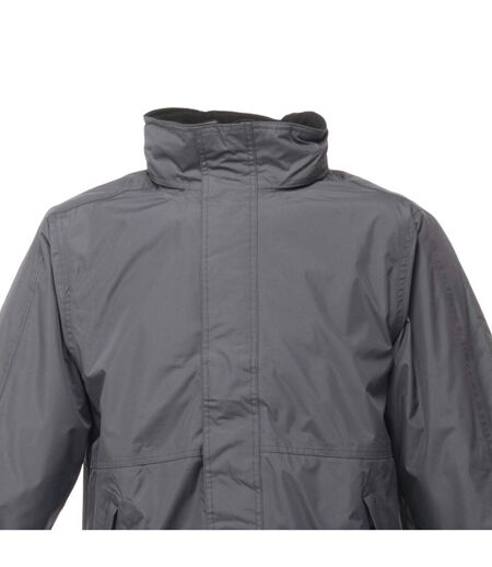 Blouson D'aviateur Dover Adulte Gris Phoque Noir Regatta