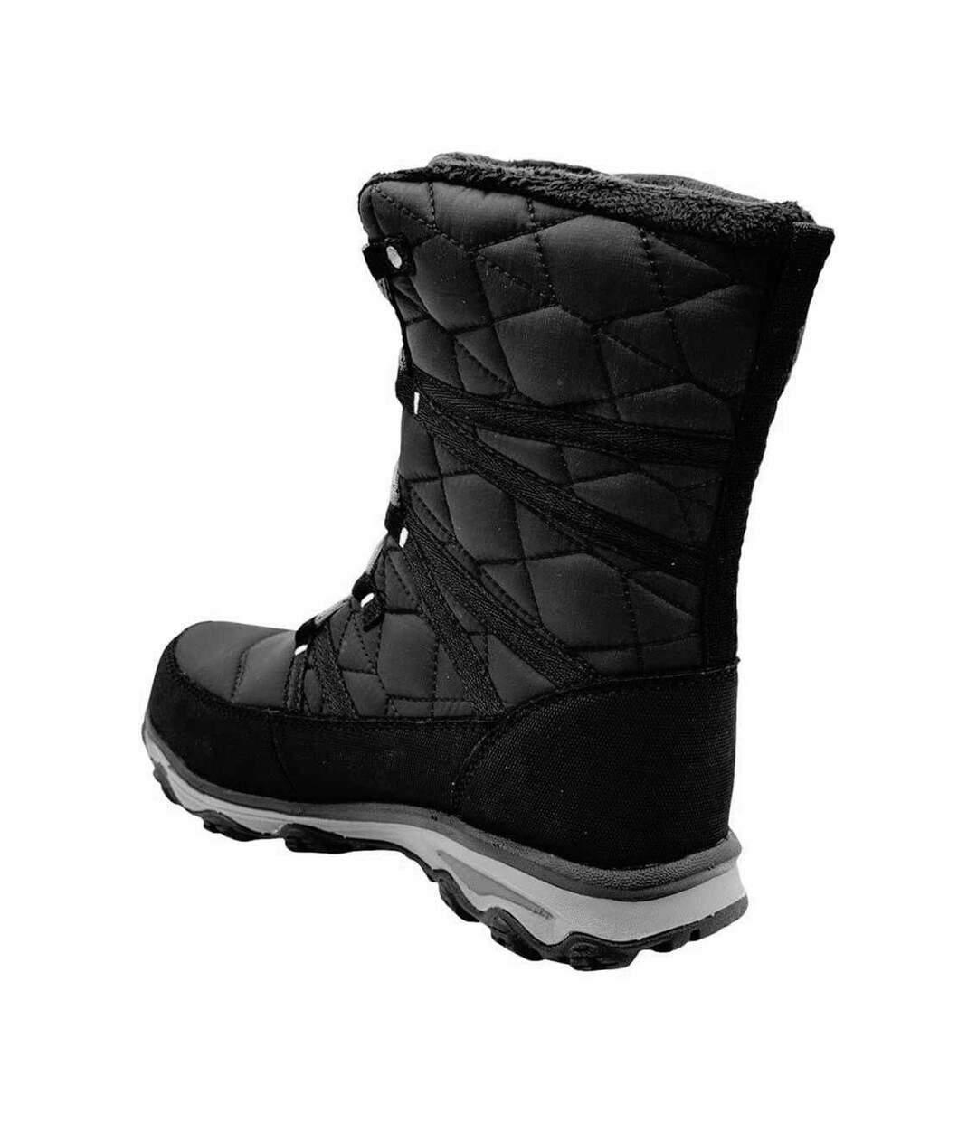 Womens/ladies St Moritz Winter Boots Black Karrimor-2