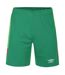 Mens Goalkeeper Shorts Green Umbro-1