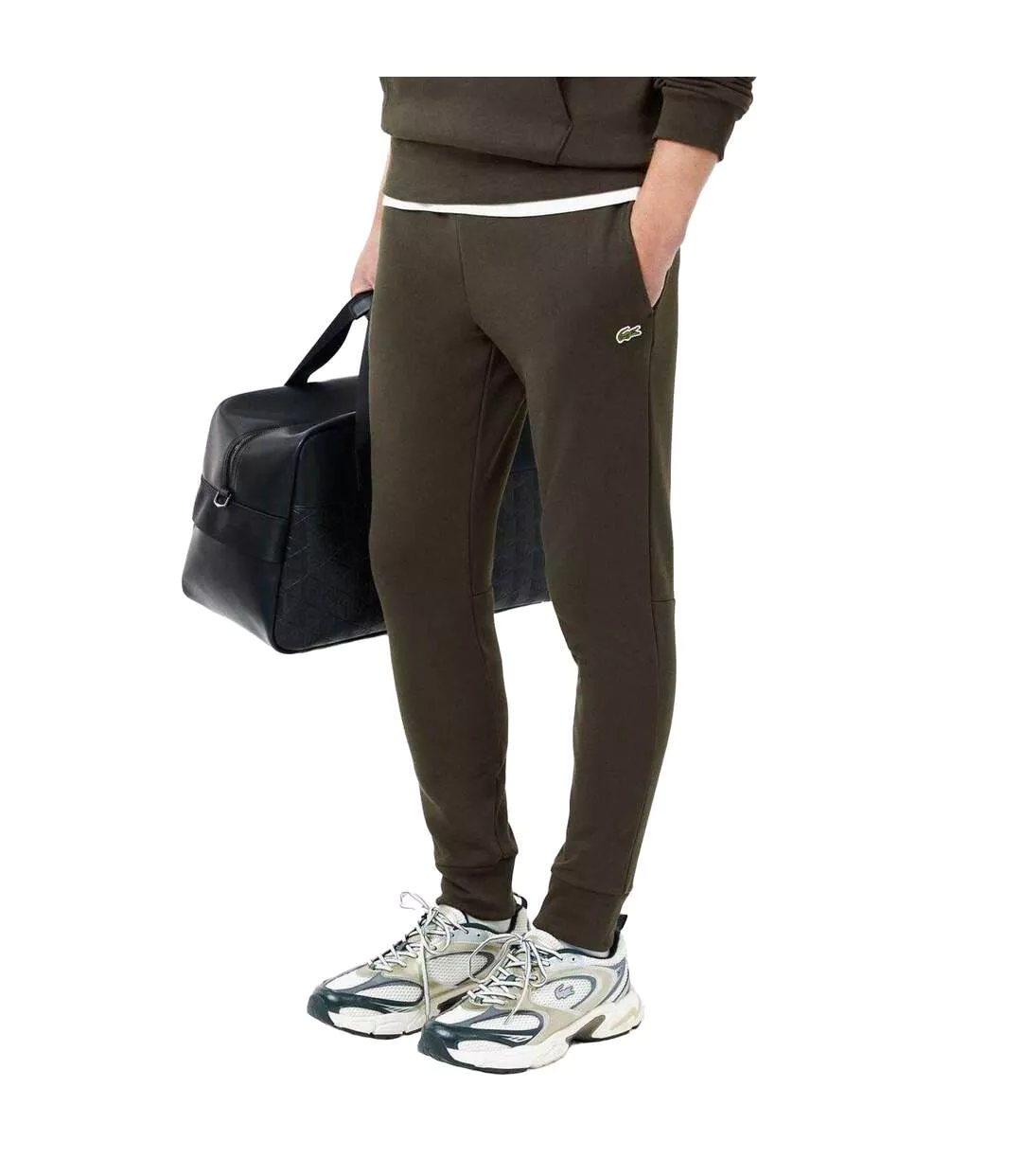 Pantalon De Jogging Homme Vert Lacoste-4