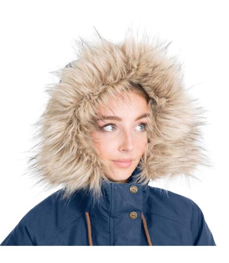 Womens/ladies Faithful Waterproof Jacket Navy Trespass